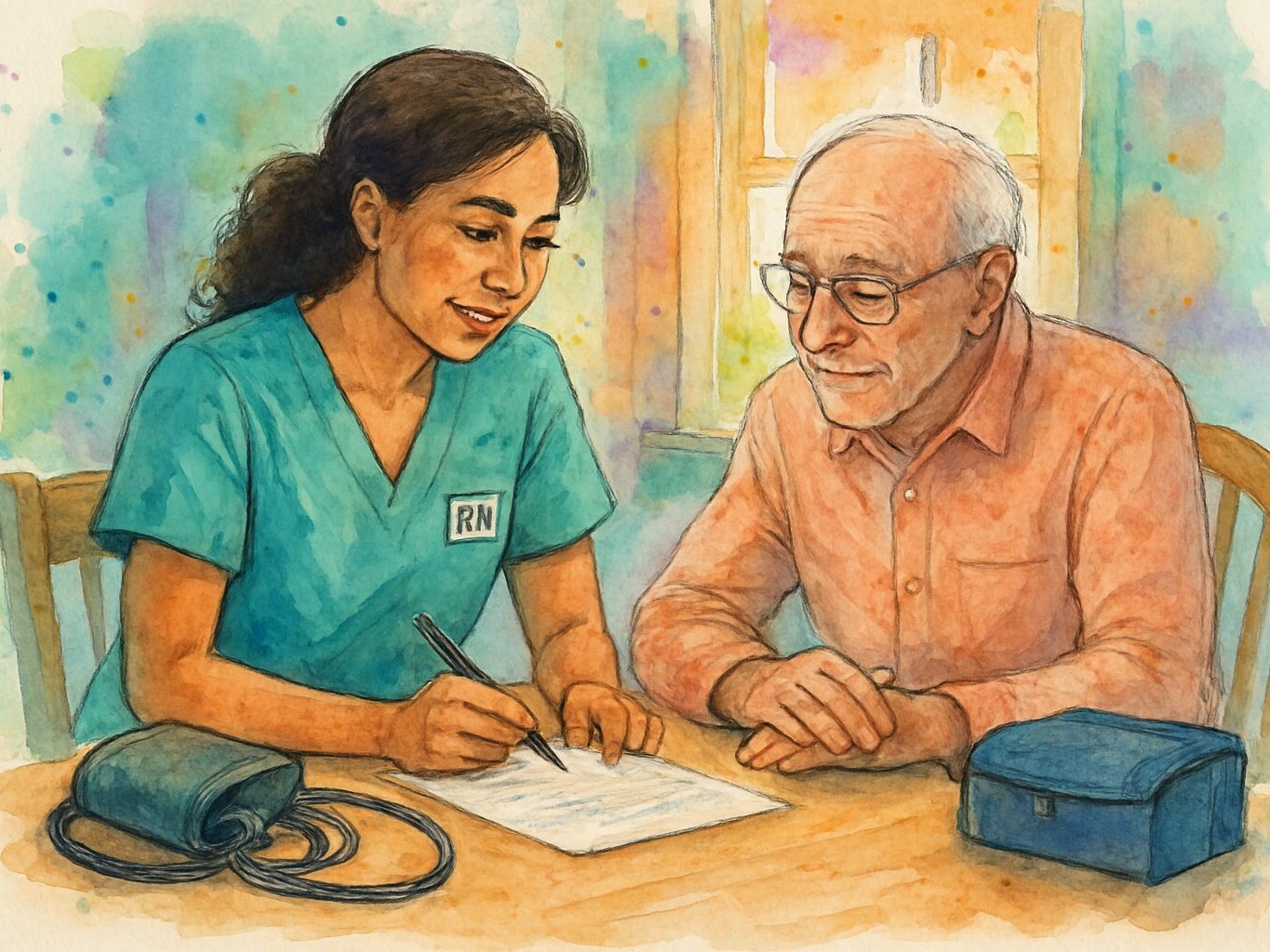 What Does a Skilled Nurse Actually Do on a Home Visit?